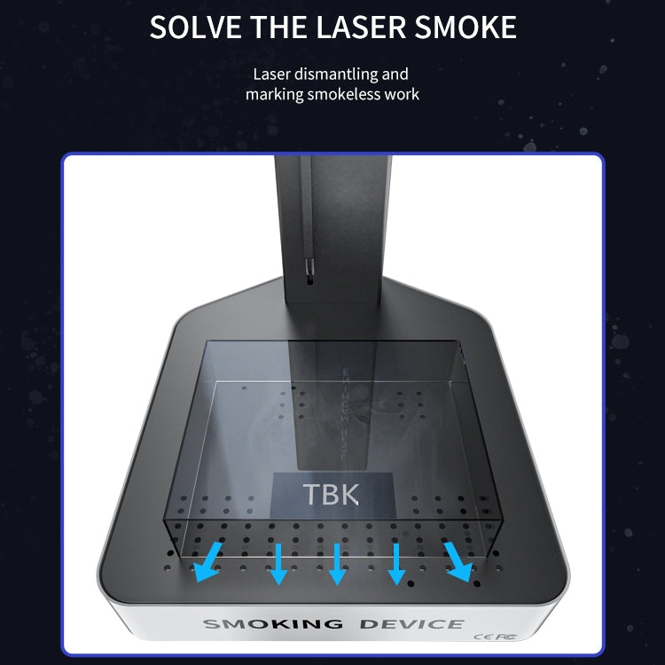 TBK-658 Portable Smoking instrument Welding Smoking Mist Purifier, TBK-658