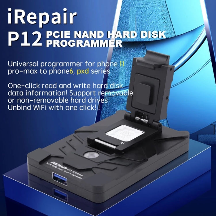 Mijing iRepair P12 PCIE NAND Hard Disk Programmer Instrument, iRepair P12