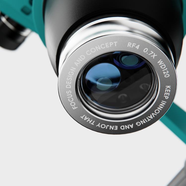 RF4 0.7X Stereo Microscope Auxiliary Objective Barlow Lens, RF4 0.7X