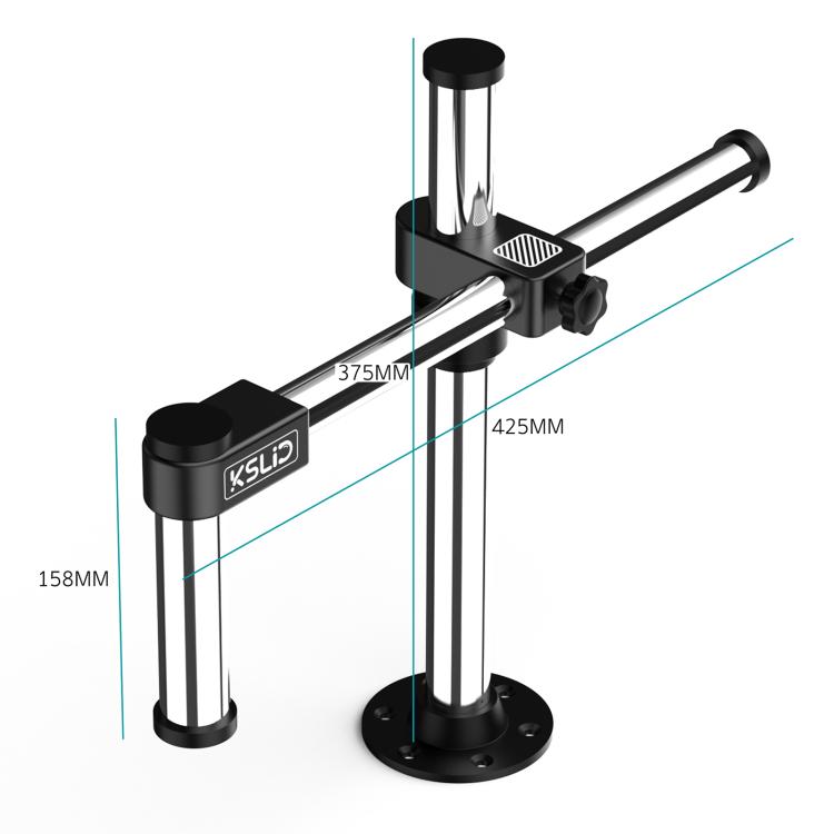 RF4 Kslid H101 360-Degree Rotating Lift Adjustable Microscope Swing Arm Stand, RF4 Kslid H101