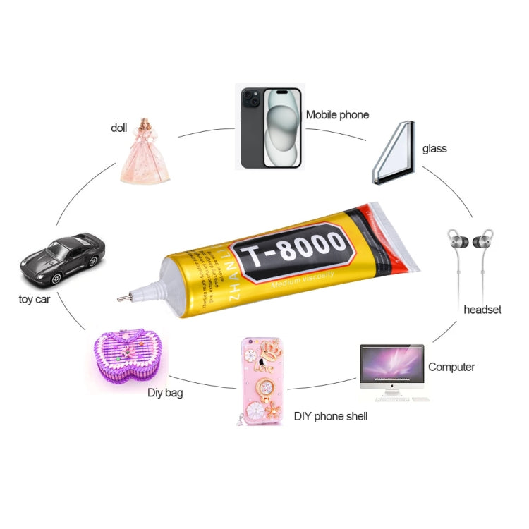 50ml T-8000 Multi-Function Glue Screen Repair, 50ml T-8000