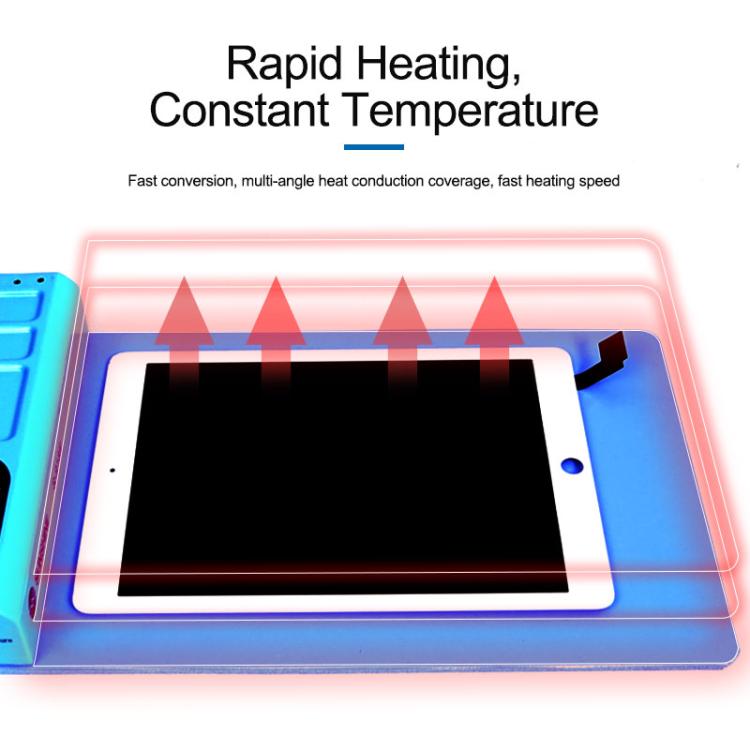 SUNSHINE S-918E LCD Screen Removal Treasure Mobile Phone Repair Heating Pad, EU Plug, SUNSHINE S-918E(EU Plug)