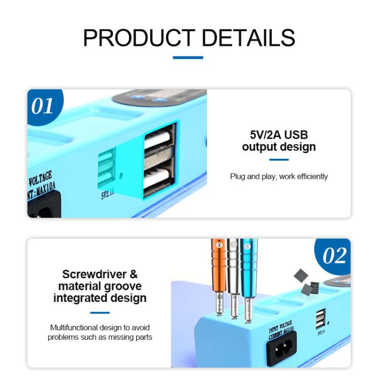 SUNSHINE S-918E LCD Screen Removal Treasure Mobile Phone Repair Heating Pad, EU Plug, SUNSHINE S-918E(EU Plug)