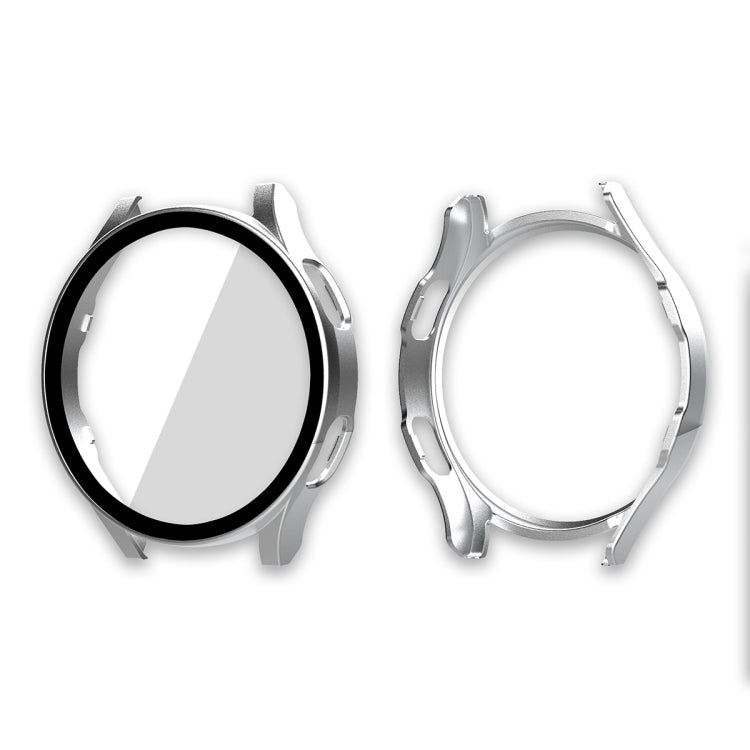 ENKAY Hat-Prince Full Coverage PC Frame + Tempered Glass Protector Composite Case for Samsung Galaxy Watch4 40mm