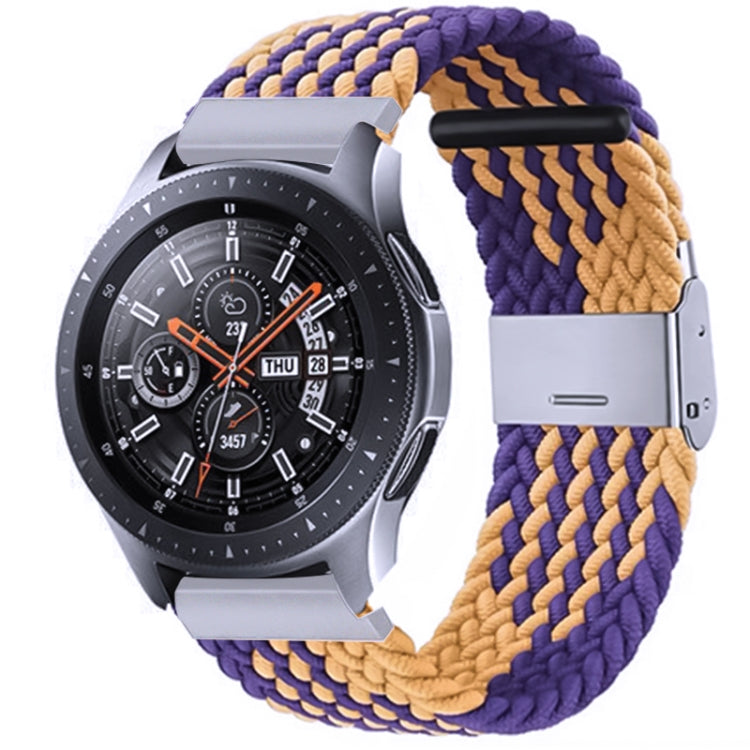 Nylon Braided Metal Buckle Strap for Galaxy Watch 4 20mm, 20mm