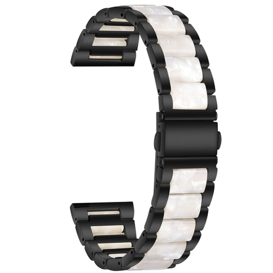 Metal Three Beads + Resin Strap, For Huawei Watch GT 3 46mm / GT Runner, For Huawei Watch GT 3 42mm / Watch GT 2 42mm