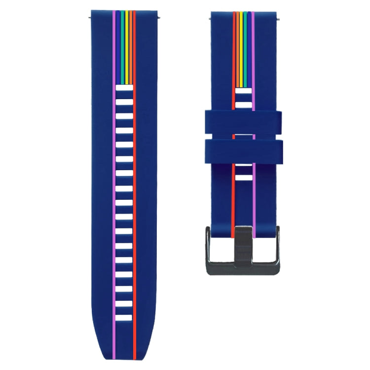 Rainbow Silicone Watchband, For Honor Watch Dream