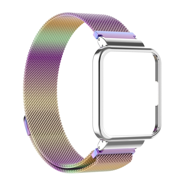 2 in 1 Milano Metal Strap with Watch Frame, For Xiaomi Redmi Watch 2 Lite, For Xiaomi Redmi Watch 2