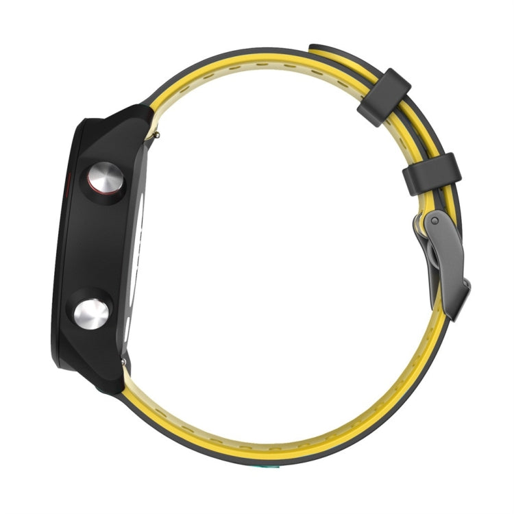 20mm Mixed-Color Silicone Strap, For Samsung Galaxy Watch 3 41mm, For Samsung Galaxy Watch Active 2 40mm