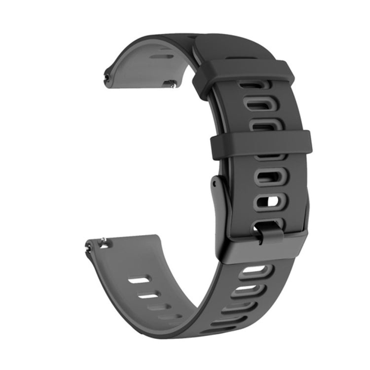 20mm Mixed-Color Silicone Strap, For Samsung Galaxy Watch 3 41mm, For Samsung Galaxy Watch Active 2 40mm