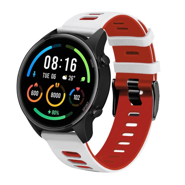 20mm Mixed-color Silicone Strap, For Garmin Move Luxe, For Garmin Move Style