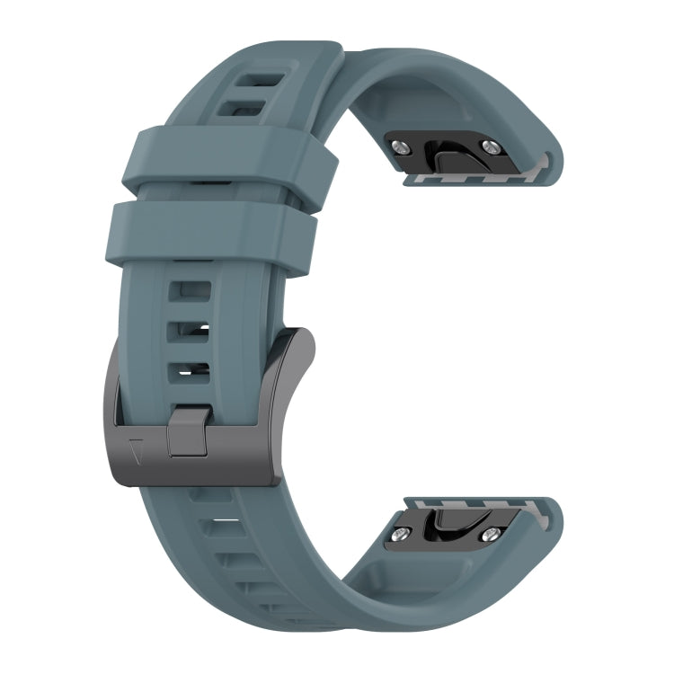 22mm Silicone Solid Color Watch Band, For Garmin Instinct 2, For Garmin Instinct, For Garmin Approach S62