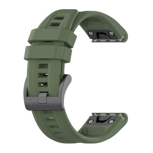 26mm Silicone Sport Pure Color Watch Band, For Garmin Fenix 3 HR, For Garmin Descent MK2, For Garmin Descent MK2i