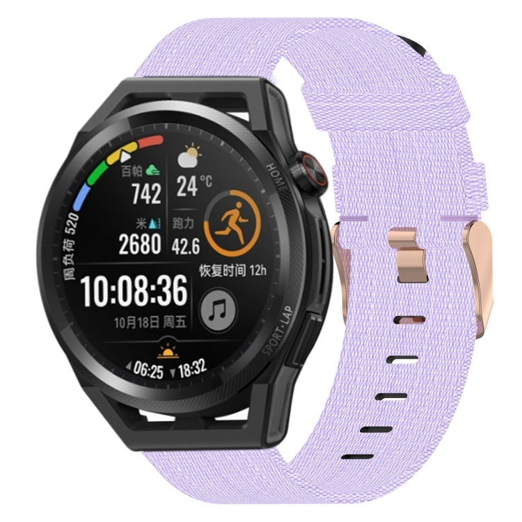 22mm Nylon Woven Watch Band, For Huawei Watch GT3 Pro 46mm, For Huawei Watch GT3 46mm, For Huawei Watch GT Runner, For Huawei Watch 3, For Huawei Watch 3 Pro, For Huawei GT2 Pro