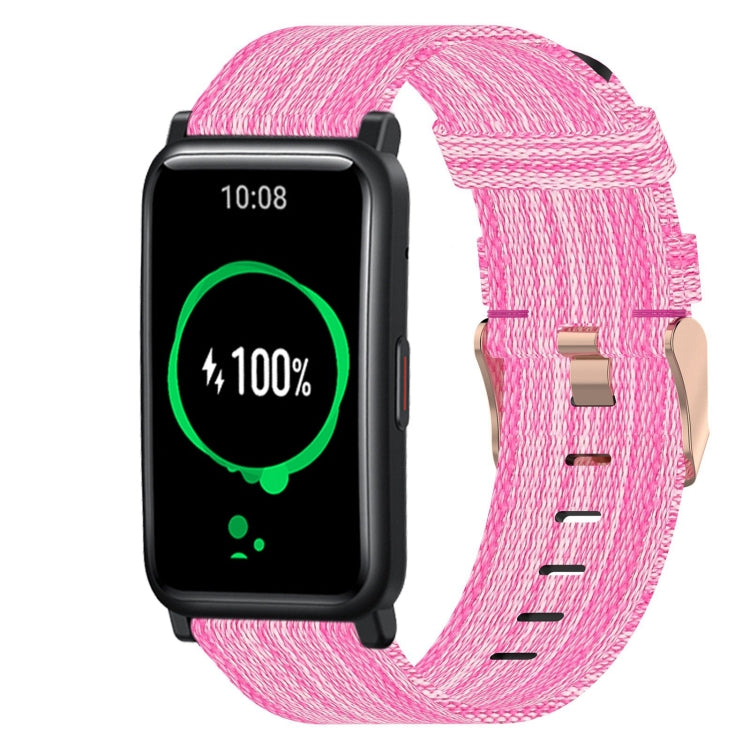 20mm Nylon Woven Watch Band, For Huawei Watch GT3 Pro 43mm, For Huawei Watch GT3 42mm, For Huawei Watch GT2 42mm, For Huawei Watch 2, For Honor Watch ES, For Honor MagicWatch2 42mm
