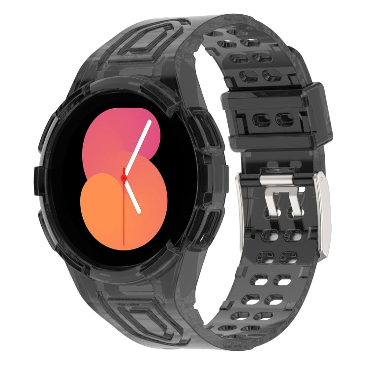 Armor Integrated TPU Double-Pin Buckle Smart Watch Band, For Samsung Galaxy Watch5 40mm, For Samsung Galaxy Watch5 44mm, For Samsung Galaxy Watch4 44mm