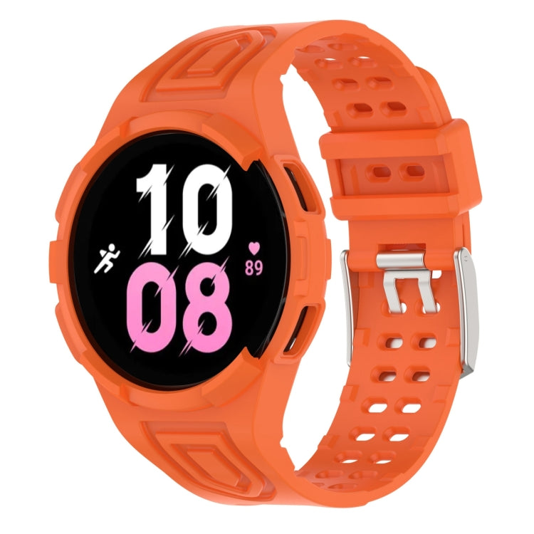 Armor Integrated TPU Double-Pin Buckle Smart Watch Band, For Samsung Galaxy Watch5 40mm, For Samsung Galaxy Watch5 44mm, For Samsung Galaxy Watch4 44mm