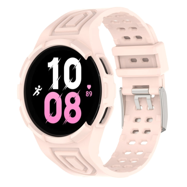 Armor Integrated TPU Double-Pin Buckle Smart Watch Band, For Samsung Galaxy Watch5 40mm, For Samsung Galaxy Watch5 44mm, For Samsung Galaxy Watch4 44mm