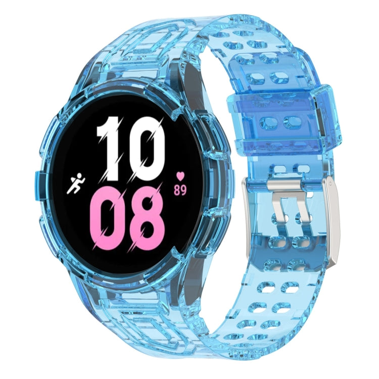 Armor Integrated TPU Double-Pin Buckle Smart Watch Band, For Samsung Galaxy Watch5 40mm, For Samsung Galaxy Watch5 44mm, For Samsung Galaxy Watch4 44mm