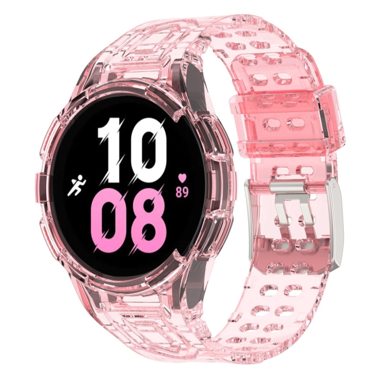 Armor Integrated TPU Double-Pin Buckle Smart Watch Band, For Samsung Galaxy Watch5 40mm, For Samsung Galaxy Watch5 44mm, For Samsung Galaxy Watch4 44mm