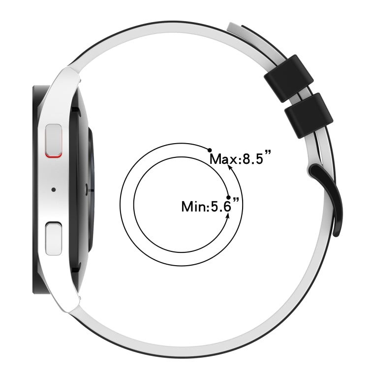 22mm Two-Color Silicone Watch Band, For Huawei Watch 3 Pro New