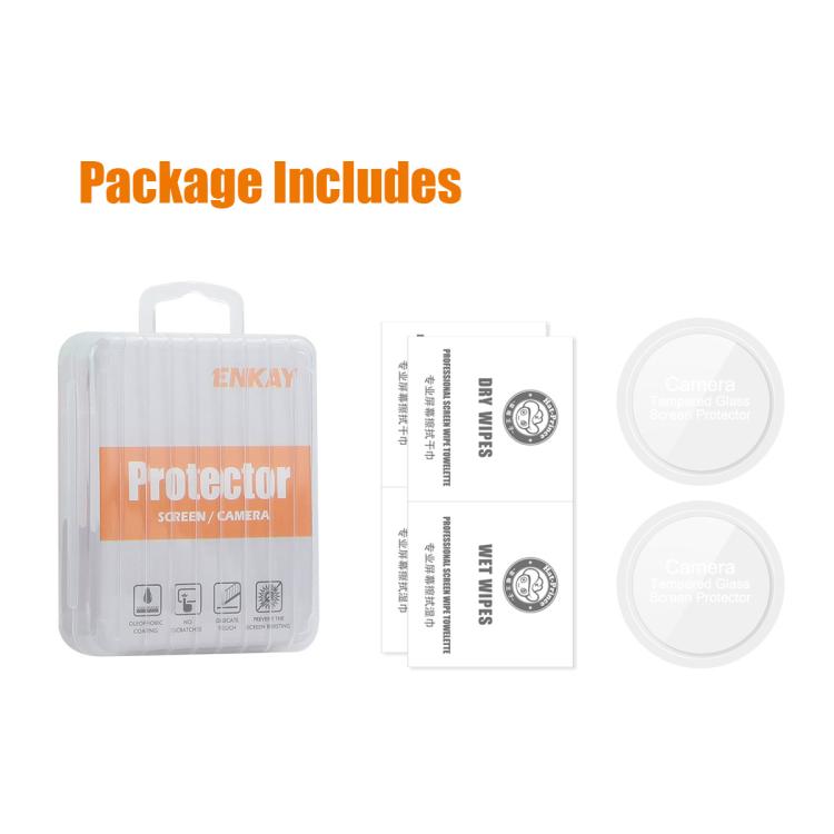 2pcs ENKAY 0.2mm 9H Tempered Glass Screen Protector Watch Film, For Galaxy Watch Ultra2 2026 / 2025 / 1 2024, For Galaxy Watch9 / 8 44mm, For Galaxy Watch9 / 8 40mm, For Galaxy Watch6 Classic / Ultra 47mm, For Galaxy Watch6 / Watch7 44mm               ...