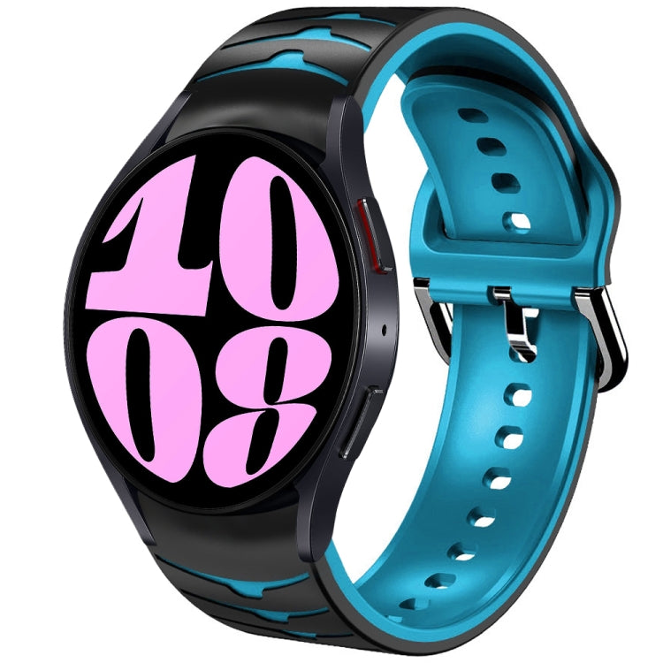 Curved Texture Silicone Watch Band, For Samsung Galaxy Watch 6 Classic 47mm, For Samsung Galaxy Watch 6 44mm, For Samsung Galaxy Watch 6 40mm