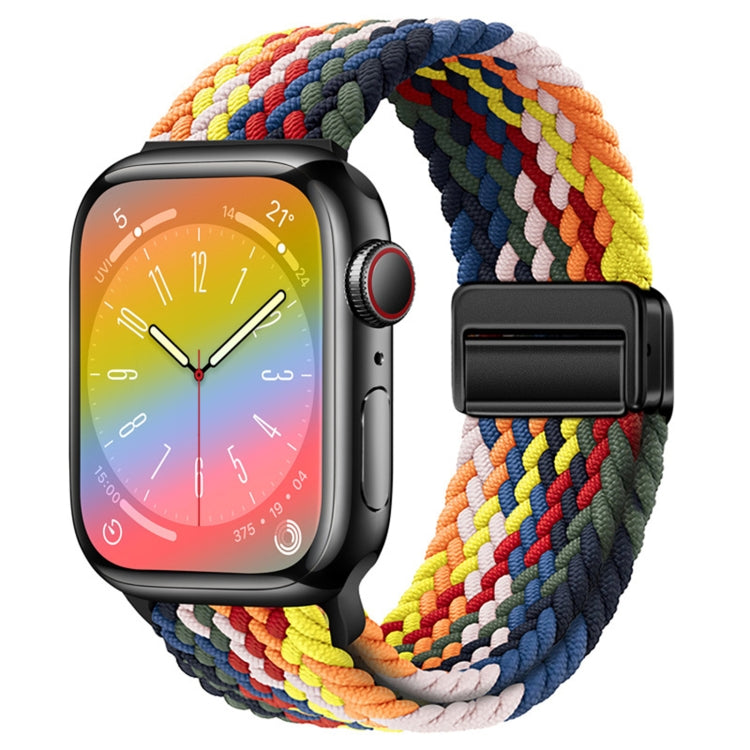 Nylon Woven Magnetic Fold Buckle Watch Band, For Apple Watch Series 4 44mm, For  Apple Watch Series 4 40mm