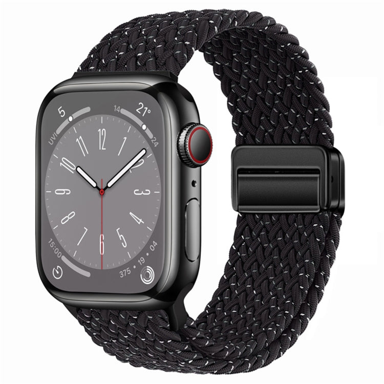 Nylon Woven Magnetic Fold Buckle Watch Band, For Apple Watch Series 4 44mm, For  Apple Watch Series 4 40mm