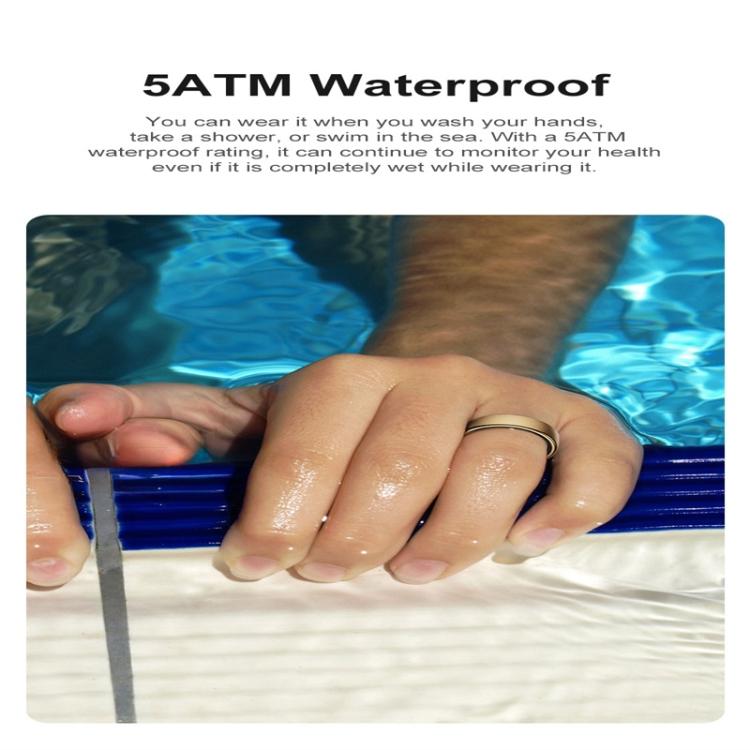 R10 SIZE 12 Smart Ring, Support Heart Rate / Blood Oxygen / Sleep / Multiple Sports Modes