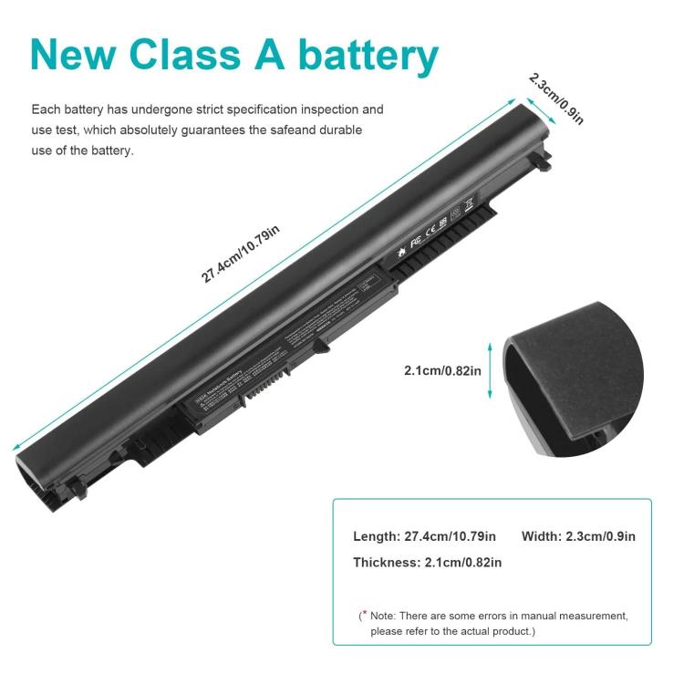 2000 mAh Laptop Batteries For HP HSTNN-LB6V LB6U 255 256 240 245 G4 G5, HS04