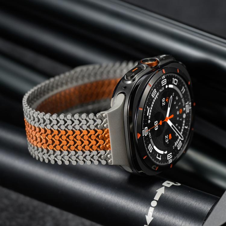Breathable Stainless Steel Magnetic Watch Band, For Galaxy Watch Ultra2 2026 / 2025 / 1 2024, For Galaxy Watch9 / 8 / 8 Classic