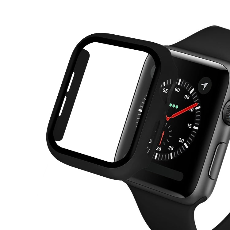 ENKAY Hat-prince Full Coverage PC Case + Tempered Glass Protector for Apple Watch Series 6 / 5 / 4 / SE 3 / SE 2 / SE 1 40mm