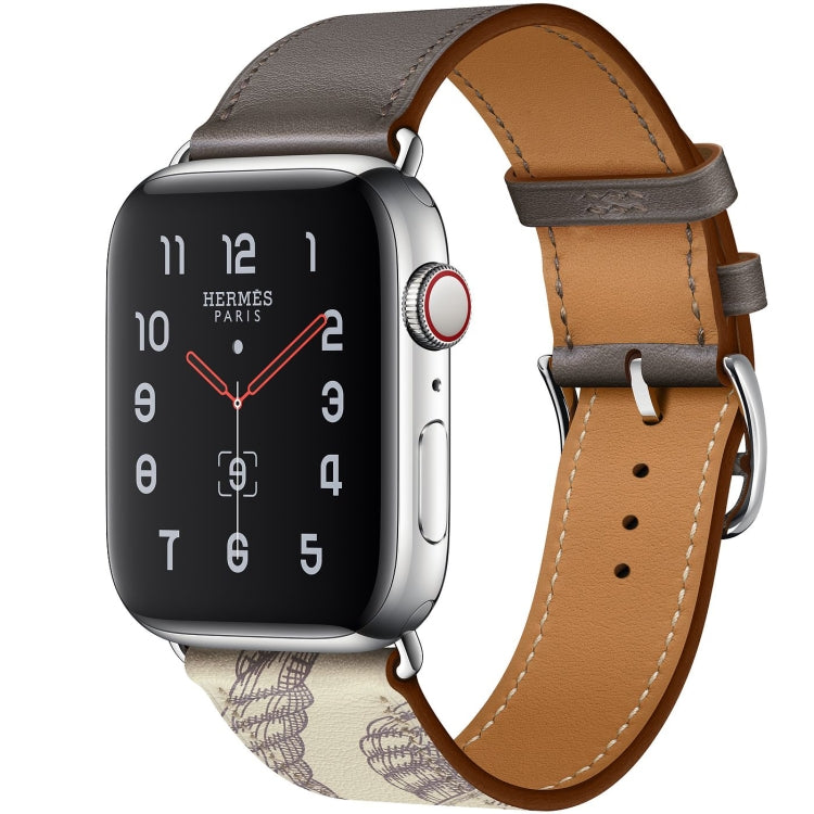 For Apple Watch 3 / 2 / 1 Generation 42mm Universal Silk Screen Psingle-ring Watchband