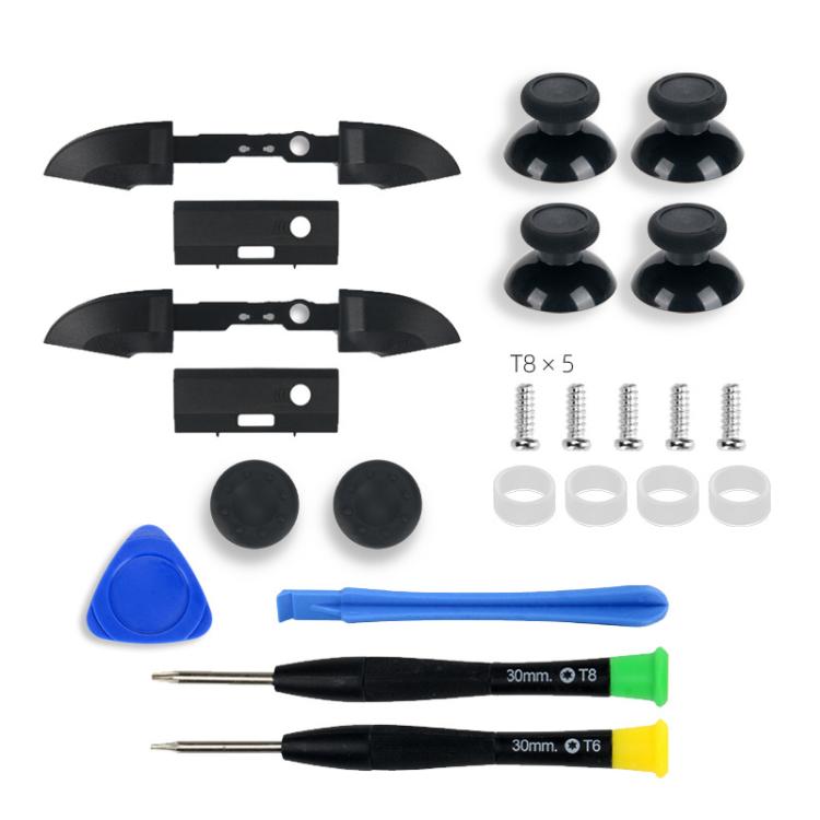Repair Kit For Xbox Series X Controller Includes LB RB Bumpers , Thumbstick C & Opening Tools, 10 In 1, 23 In 1, 11 In 1
