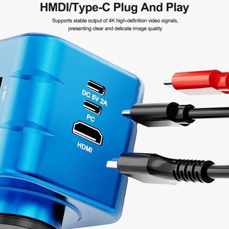 Multifunctional Multimeter 4K Camera Magnifier Microscope Camera, RELIFE MC2