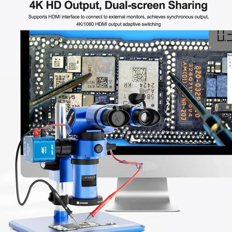Multifunctional Multimeter 4K Camera Magnifier Microscope Camera, RELIFE MC2