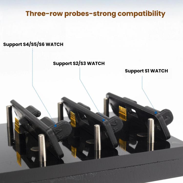 SFDER 7 In 1 Watch Flashing Test Stand, For iWatch Series 1 / 2 / 3 / 4 / 5 / 6