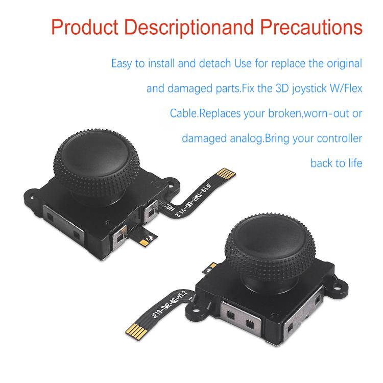 TMR Hall Effect Joystick For Nintendo Switch/Switch Lite Joy-Con Analog Stick, Switch/Switch Lite