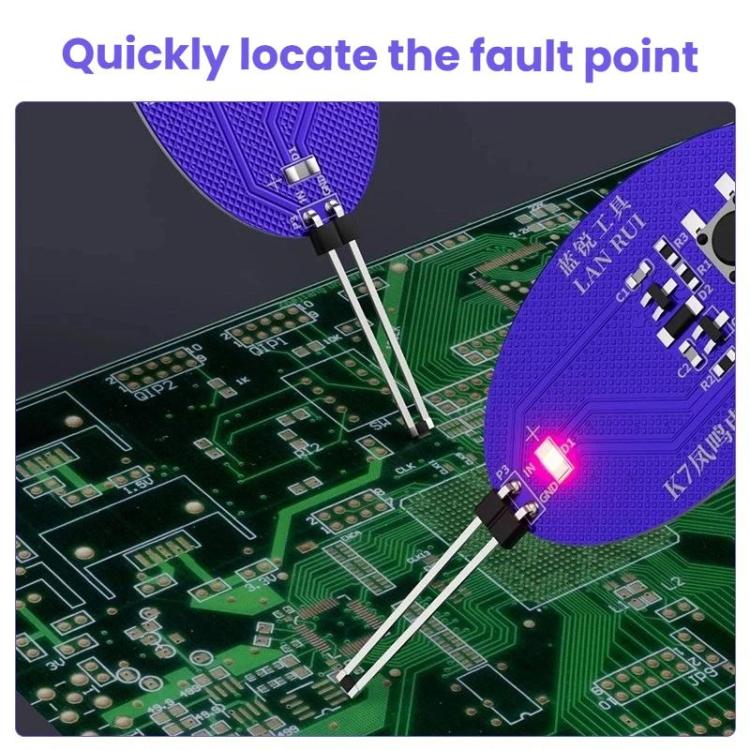 LAN RUI K7 Inductance Tester for Smartphone Motherboard Repair Electromagnetic Induction Meter