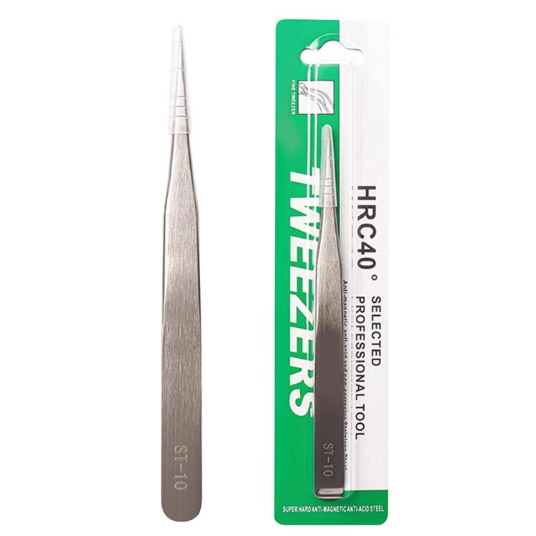 Stainless Steel Anti-Static Tweezers For Phone Repair Multi-Purpose Tweezers For Jewelry Picking & Bird Nest Cleaning, ST-10, ST-11, ST-12, ST-13, ST-14, ST-15, ST-16, ST-17, ST-18
