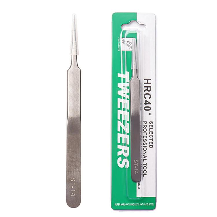 Stainless Steel Anti-Static Tweezers For Phone Repair Multi-Purpose Tweezers For Jewelry Picking & Bird Nest Cleaning, ST-10, ST-11, ST-12, ST-13, ST-14, ST-15, ST-16, ST-17, ST-18