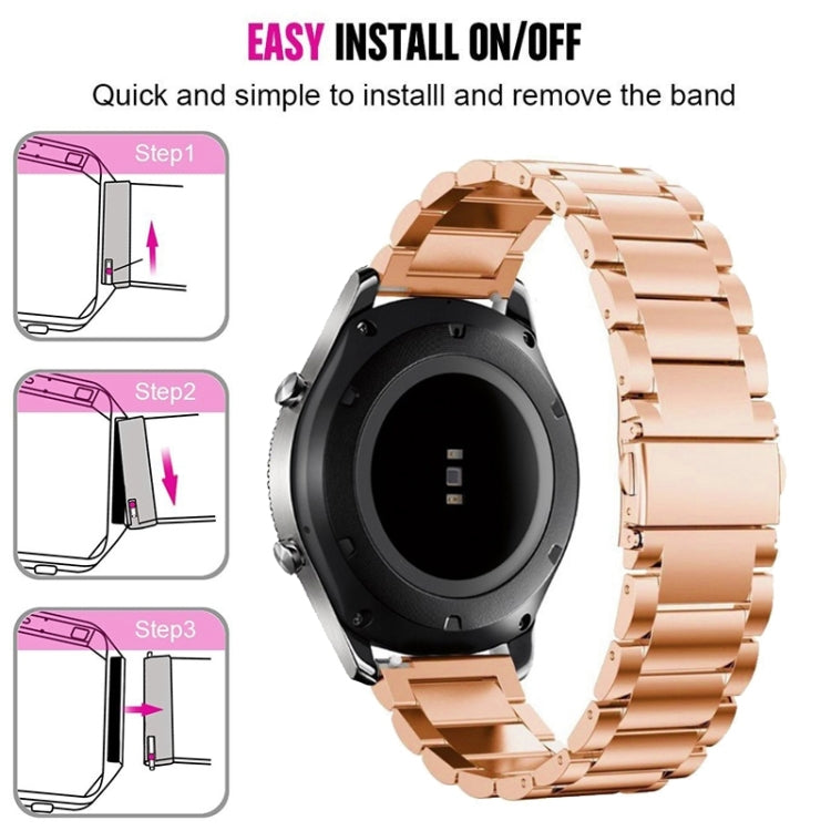 Stainless Steel Wrist Watch Band for Samsung Gear S3 22mm