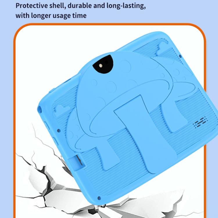 BDF 7 inch WiFi Kids Tablet PC with Mushroom Silicone Case, 1GB+16GB, Android 8.1 MTK6735 Quad Core CPU, US Plug, 3GB+32GB
