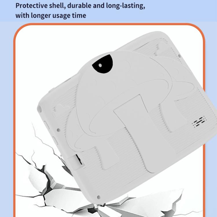 BDF 7 inch WiFi Kids Tablet PC with Mushroom Silicone Case, 2GB+32GB, Android 8.1 MTK6735 Quad Core CPU, US Plug, 4GB+64GB