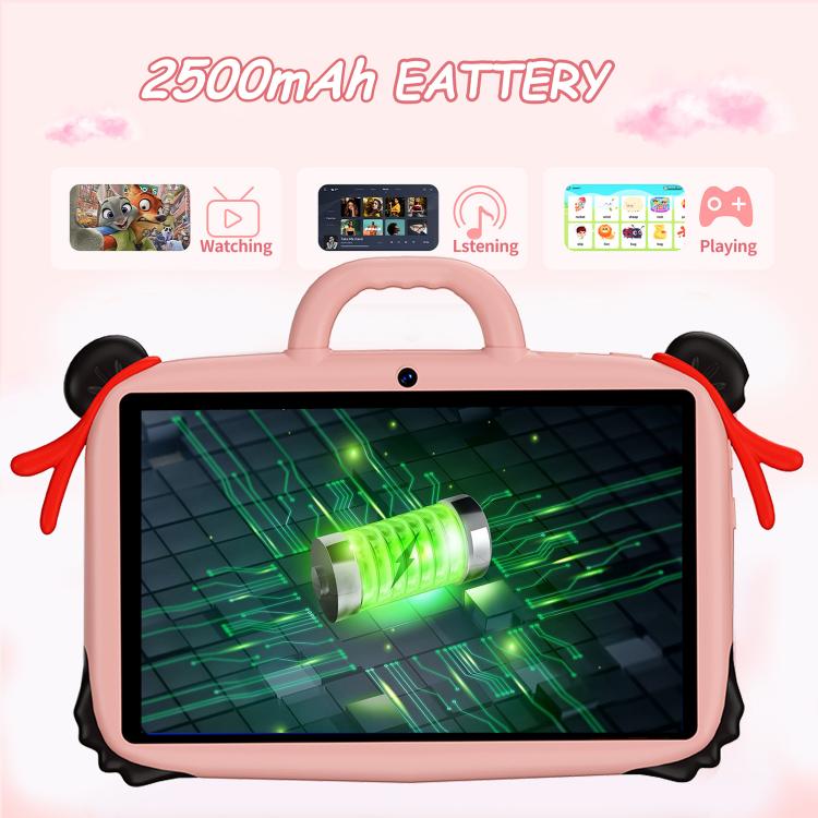 BDF 7 inch WiFi Kids Tablet PC with Nezha Silicone Case, 2GB+32GB, Android 8.1 MTK6735 Quad Core CPU, US Plug, 4GB+64GB