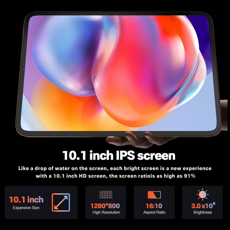 S26 Ultra 10.1 inch WiFi Tablet PC, 3GB+32GB, Android 10 MTK6750 Octa Core, EU Plug, EU Plug