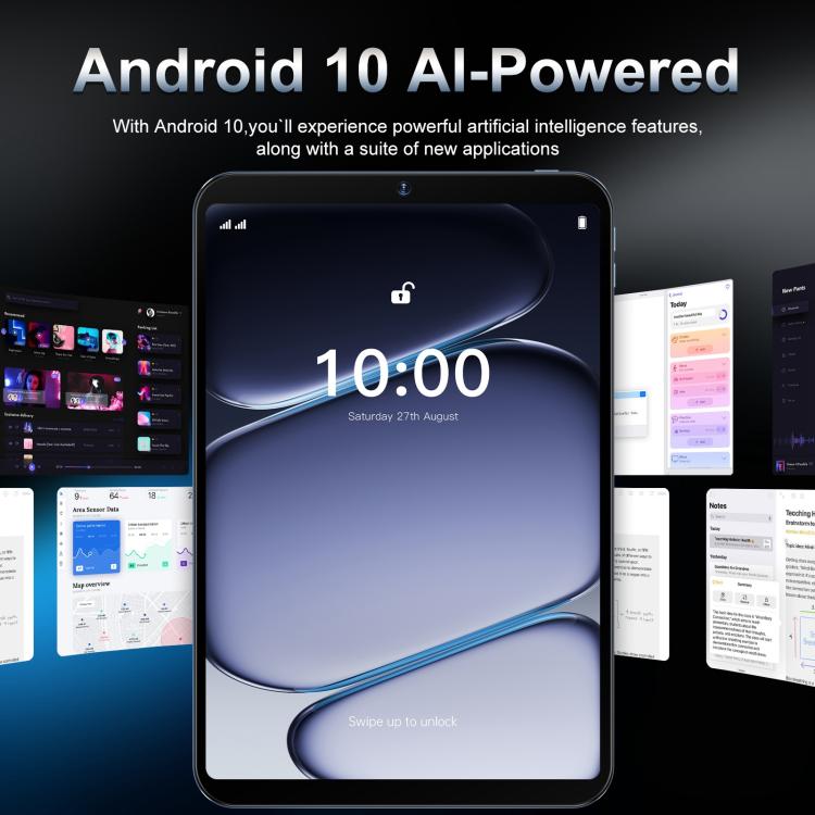 Tab 26 Ultra 10.1 inch 4G LTE Tablet PC, 4GB+64GB, Android 10 MTK6755 Octa Core, EU Plug, EU Plug
