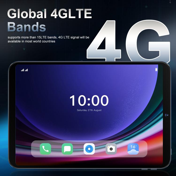 Tab 26 Ultra 10.1 inch 4G LTE Tablet PC, 4GB+64GB, Android 10 MTK6755 Octa Core, EU Plug, EU Plug