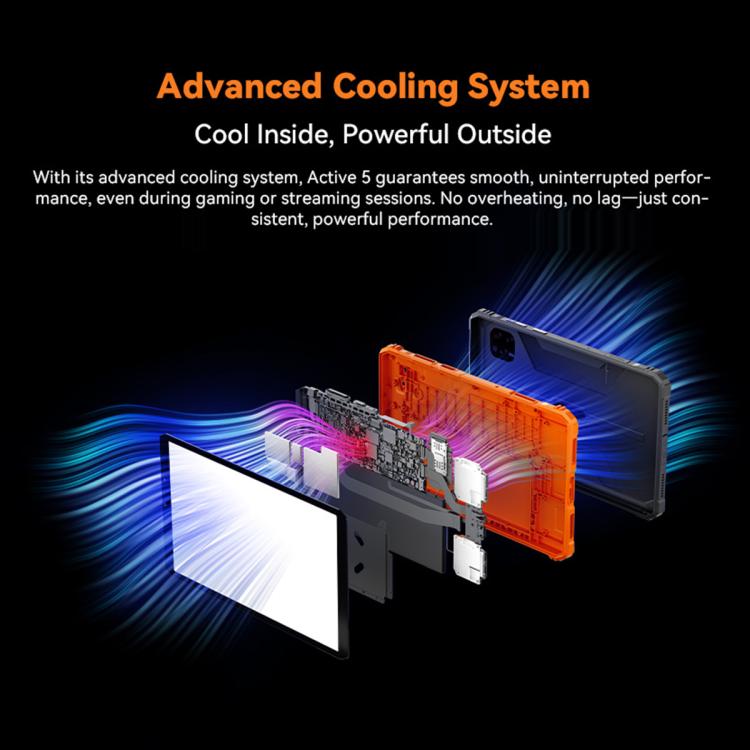 Blackview Active 5 4G Rugged Tablet, 8GB+128GB, 8.68 inch Android 14 Unisoc UMS9230E T615 Octa Core, Global Version with Google Play, Active 5